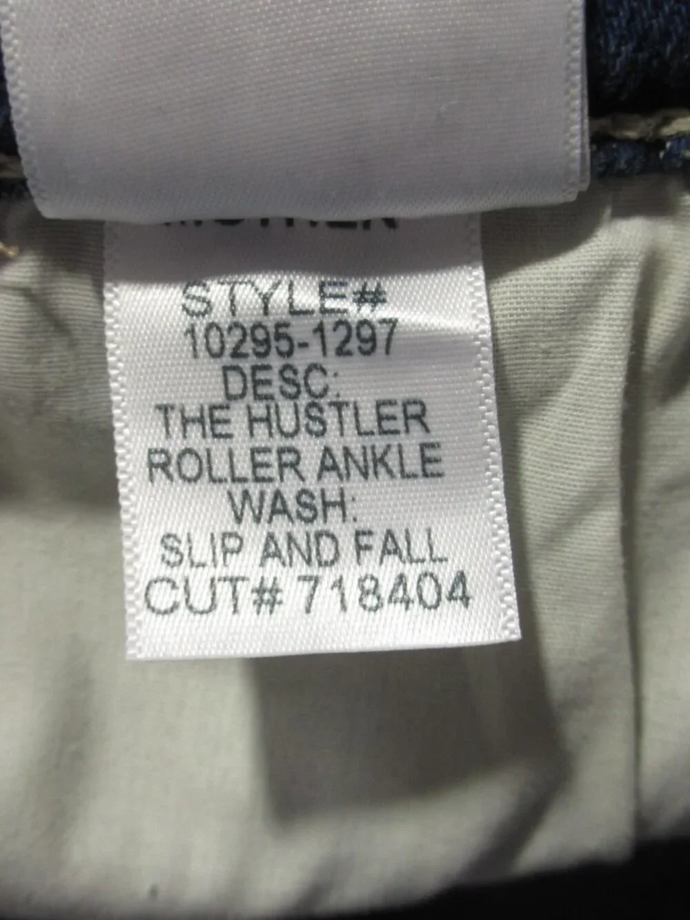 NWT Mother The Hustler Roller Ankle in Slip and Fall Wide Leg Jeans 29 - Picture 11 of 12